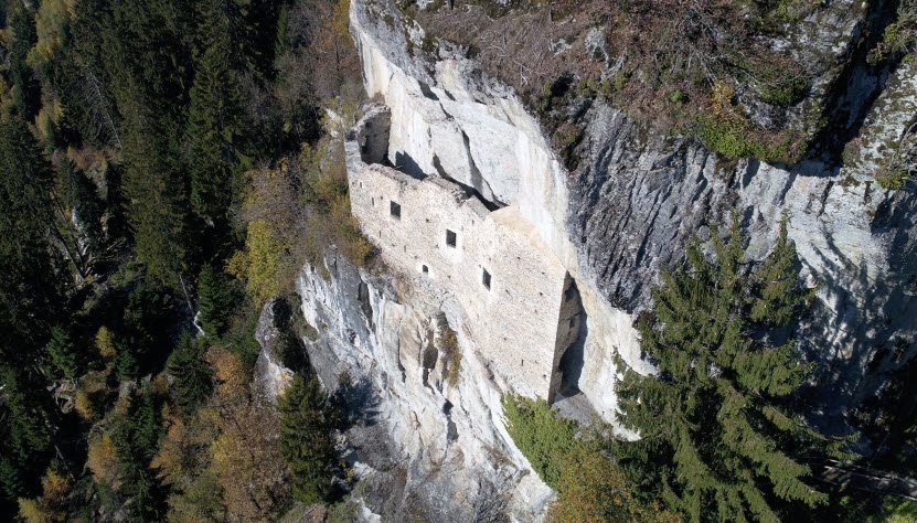 Burg Kropfenstein, Breil/Brigels, Switzerland, Switzerland